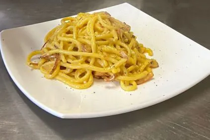 La carbonara di Trattoria Pizzeria Lilly