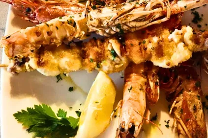 Scampi alla griglia